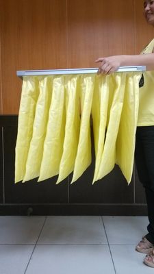 Ранг фильтрации среднего фильтра кармана воздушных фильтров сумки сборника пыли F8 Multi